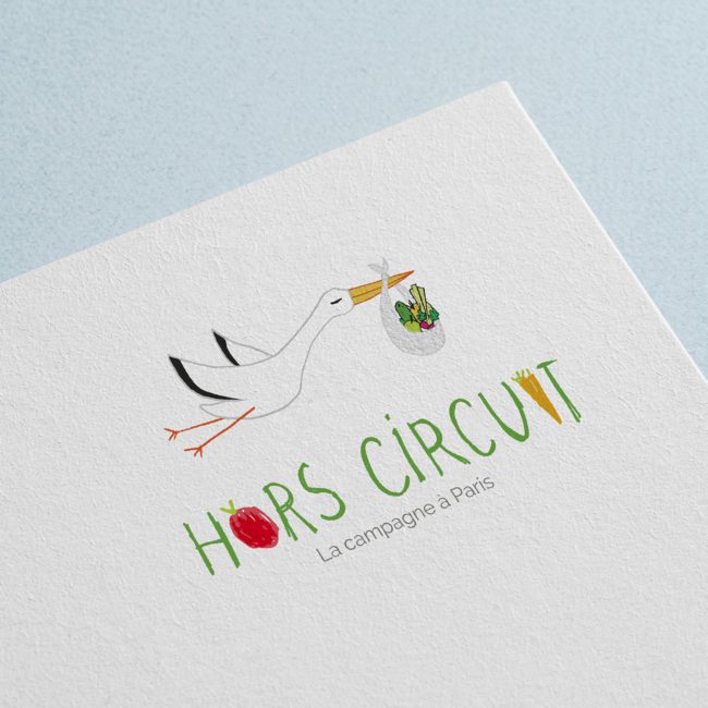 hors circuit logo légumes
