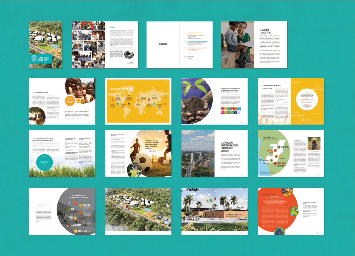 création de brochure 