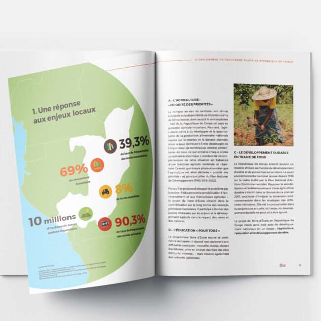 création de brochure