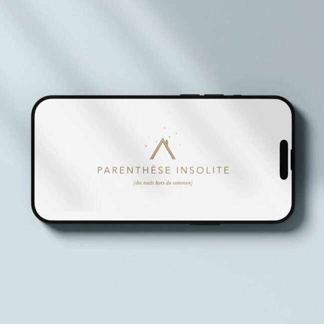 création de logo Parenthèse Insolite