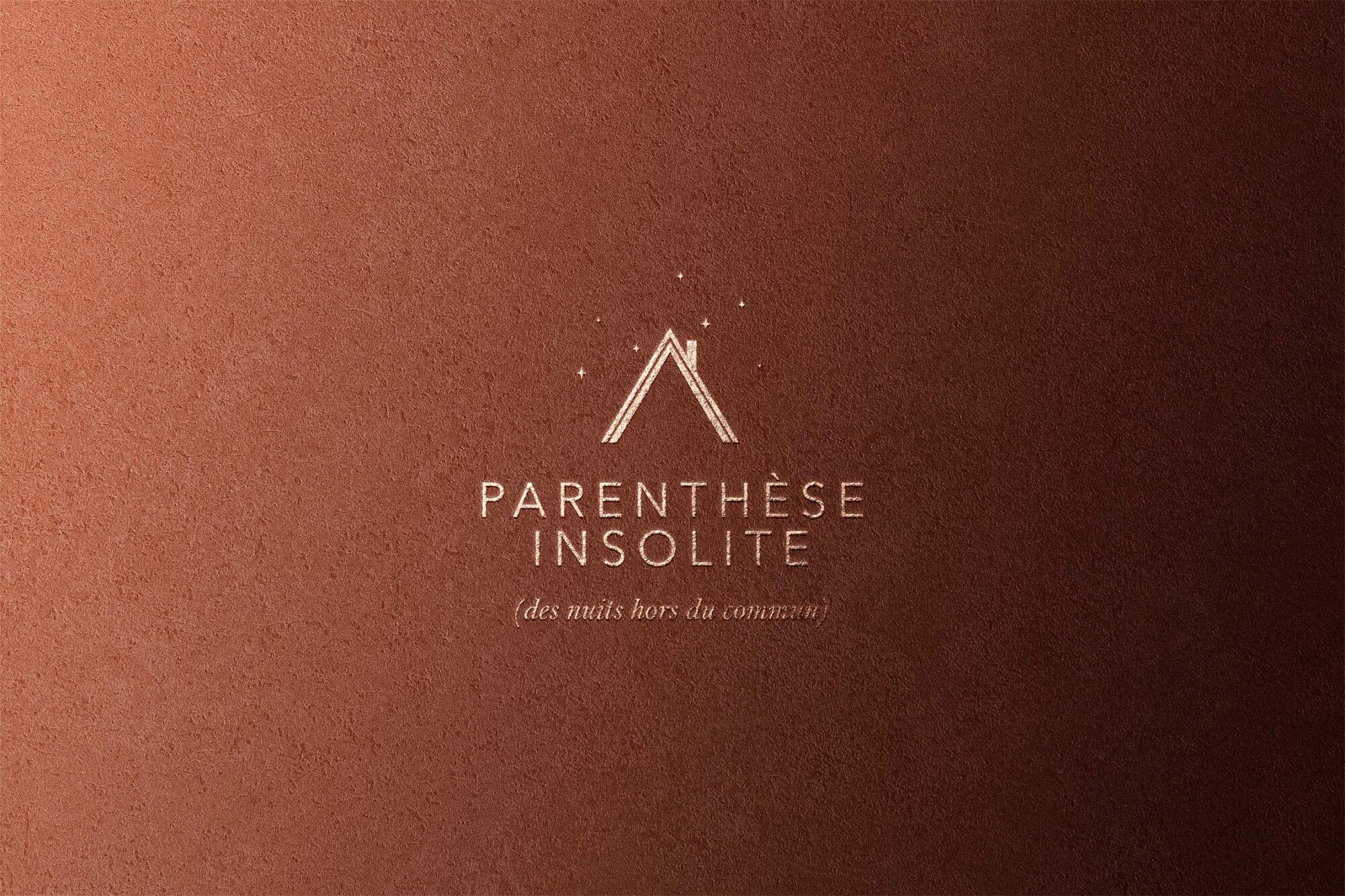 création de logo Parenthèse Insolite